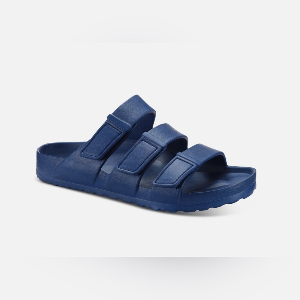 Sun + Stone Shoes Bowie Navy Boy's Size 4M NWT